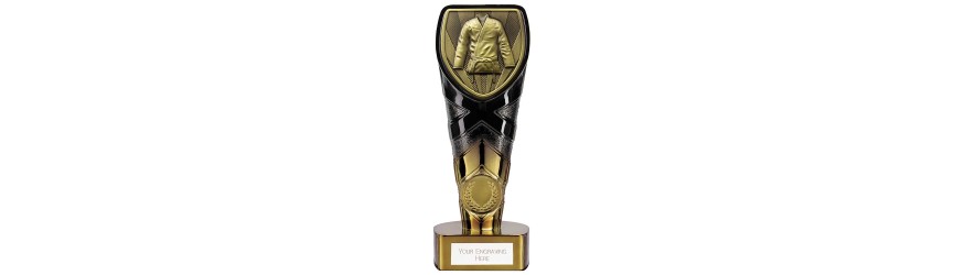 FUSION COBRA MARTIAL ARTS LEGEND TROPHY - 4 SIZES - 15CM - 22.5CM FUSION COBRA MARTIAL ARTS LEGEND TROPHY - 4 SIZES - 15CM - 22.5CM